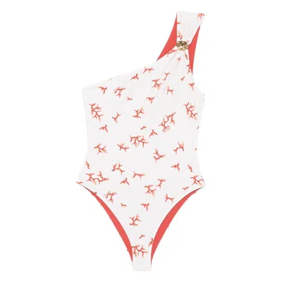 FENDI FENDI NEUTRALS BEACHWEAR - ONE-PIECES WOMEN