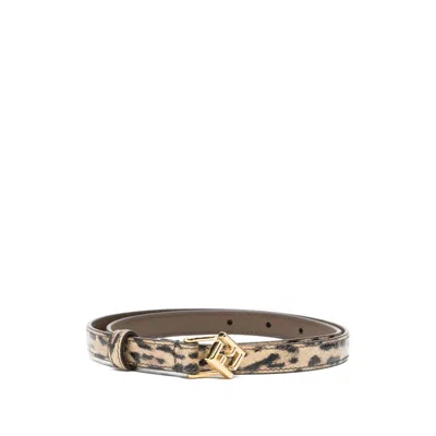 Fendi Neutrals Belts Women In White