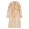 Fendi Neutrals Coats - Double Breasted Coats Men In Neutral