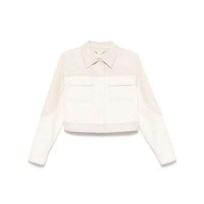 Fendi Neutrals Jackets - Cropped Jackets Women