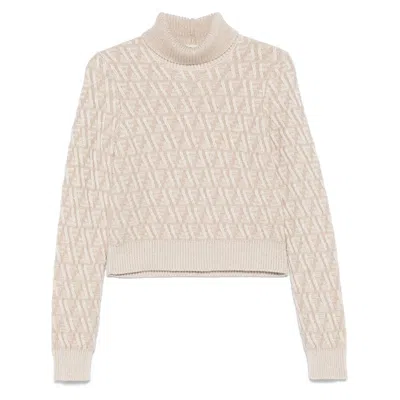 Fendi Neutrals Knitwear - Jumpers Women