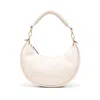 Fendi Graphy Small Leather Shoulder Bag In White