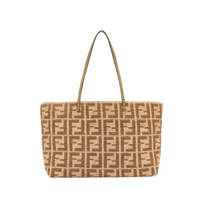 Fendi Neutrals Tote Bags Women In White