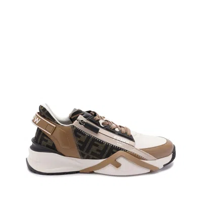 Fendi Neutrals Trainers - Low-tops Men In White