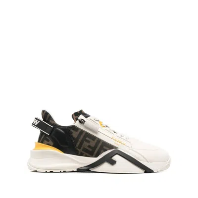 FENDI FENDI NEUTRALS TRAINERS - LOW-TOPS MEN