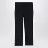 Fendi Night Blue Virgin Wool Trousers Men In Blue