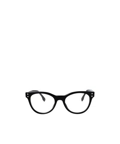 Fendi Non-prescription Glasses With Frames In Black