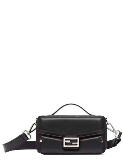 Fendi Nvo - "baguette" Soft Trunk Bag In Black