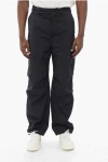 Fendi Nylon Cargo Pants With Hidden Closure