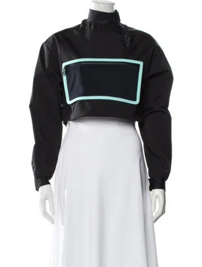 Pre-owned Fendi Nylon Jacket In Black