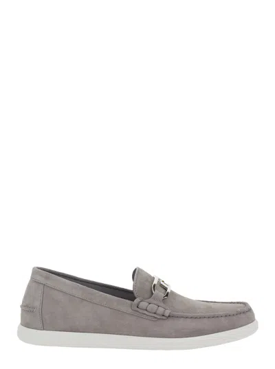 Fendi O Lock Crosta Mocassin