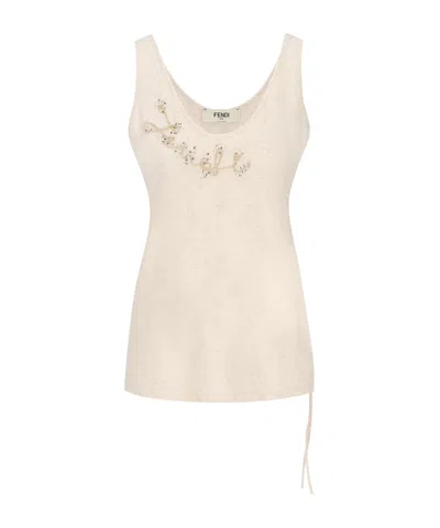 Fendi Off-shoulder Vest