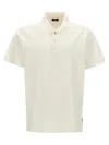 Fendi Men's Cotton Polo T-shirt In Off White