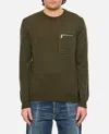 Fendi Pullover Wool Ff Emboss