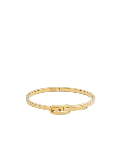 Fendi O'lock Bracelet In Transparent
