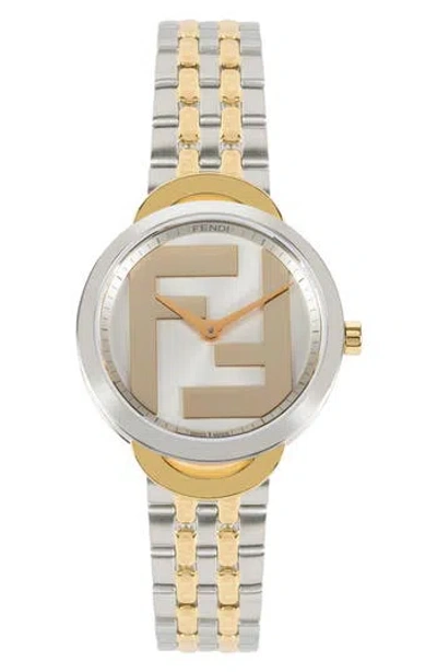 Fendi O'lock Bracelet Watch, 30mm In Multi