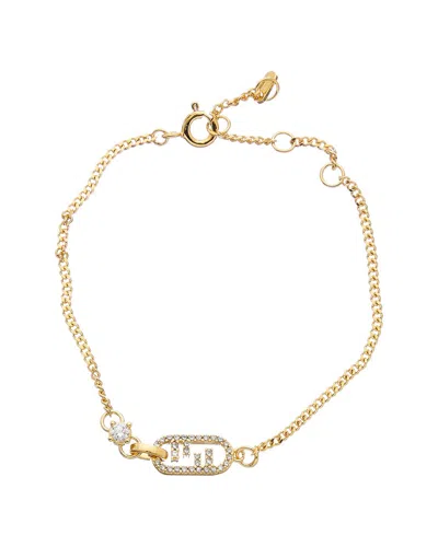Fendi O'lock Bracelet In Gold