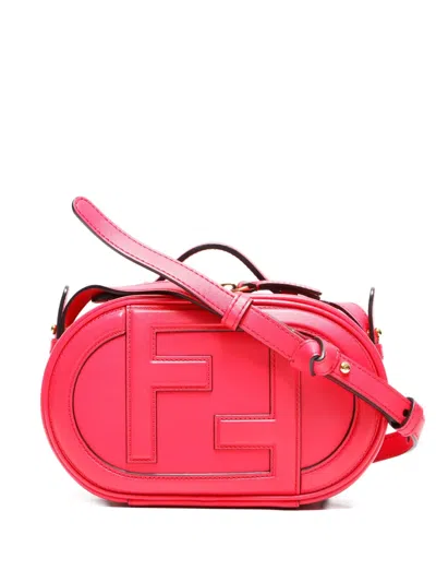 Pre-owned Fendi O'lock Camera Shoulder Bag In Pink
