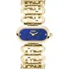 Fendi O'lock Diamond Accent Oval Link Bracelet Watch, 28.3mm X 14.8mm