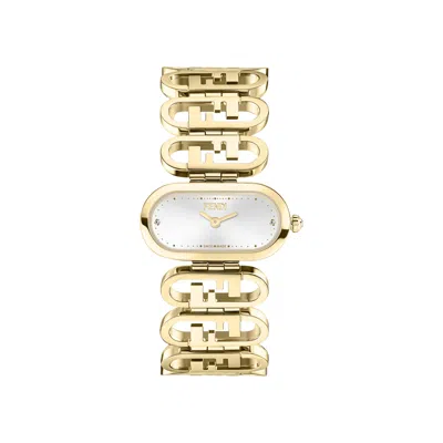 Pre-owned Fendi O'lock Diamond Watch 'gold' | Women's Size Onesize