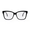Fendi Fe50117i Ff Diamonds 001 Nero Glasses In Black