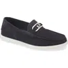 Fendi O'lock Loafer In F0dx9 Atlantico