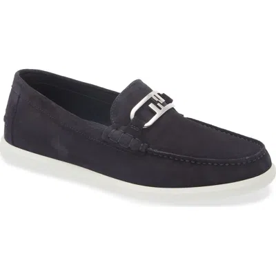 Fendi O'lock Loafer In F0dx9 Atlantico