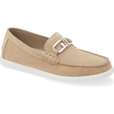 Fendi O'lock Loafer In F0f9j Biscuit