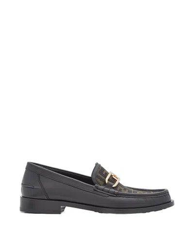 Fendi Olock Loafers In Black