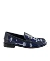 Fendi O Lock Loafer In Black