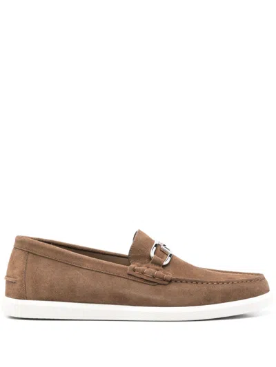 FENDI FENDI O'LOCK LOAFERS