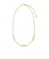 Fendi O'lock Necklace In Brown