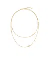 Fendi O'lock Necklace In Gold