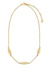 Fendi Olock Necklace In Gold