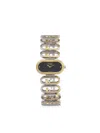 Fendi O'lock Two-tone Stainless Steel & 0.03 Tcw Diamond Bracelet Watch/28mm In Gold