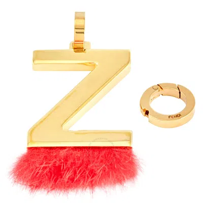 Fendi Open Box -  Gold Ladies Bag Charms Letter Z In Gold Tone