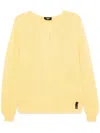 Fendi Mohair-blend Sweater In Yellow