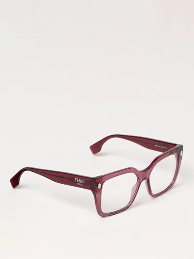 Fendi Optical Frames Woman  In Red