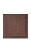 Fendi Women Organic Silk And Wool Shawl In Brown