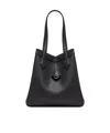 Fendi Black Leather Mini Bag That Can Be Transformed In Black