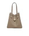 Fendi Origami Tote Bag In Gray