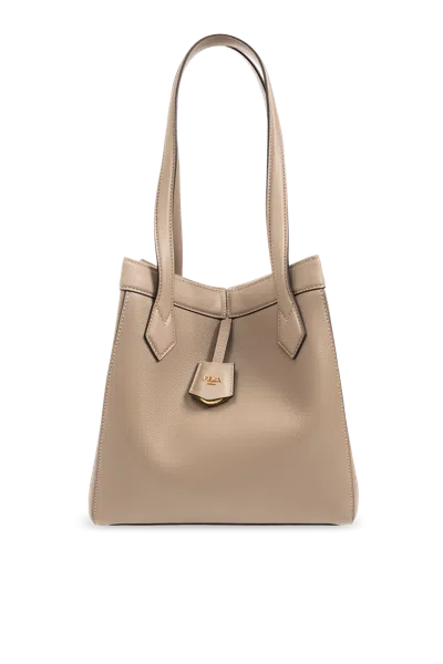 Fendi Origami Medium Bag In Gris