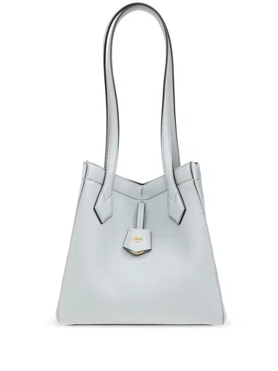 Fendi Origami Medium Tote Bag In Blue