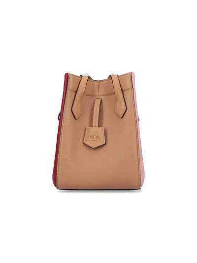 Fendi Transformable Multicolour Leather Mini Bag