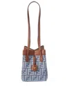Fendi Origami M Tessuto Ff Qb4 In Blue