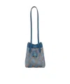 Fendi Origami Mini Handbag In Blue