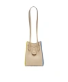 Fendi Multicolour Leather Mini Bag That Can Be Transformed In Nude