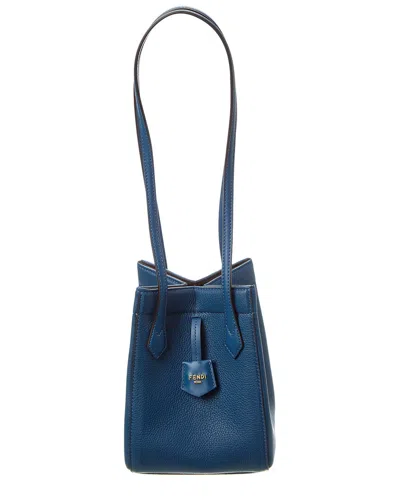 FENDI FENDI ORIGAMI MINI LEATHER SHOULDER BAG