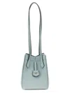 Fendi Origami Mini Bucket Bag In Light Blue