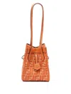 Fendi Origami` Shoulder Bag In Yellow